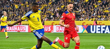 Liga Națiunilor: Suedia - România 2-1